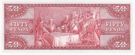 Philippinen 50 Pesos 1949 p138d